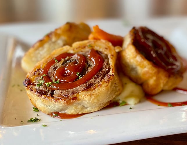 Colorado Mountain Brewery | Bison Meatloaf Wellington