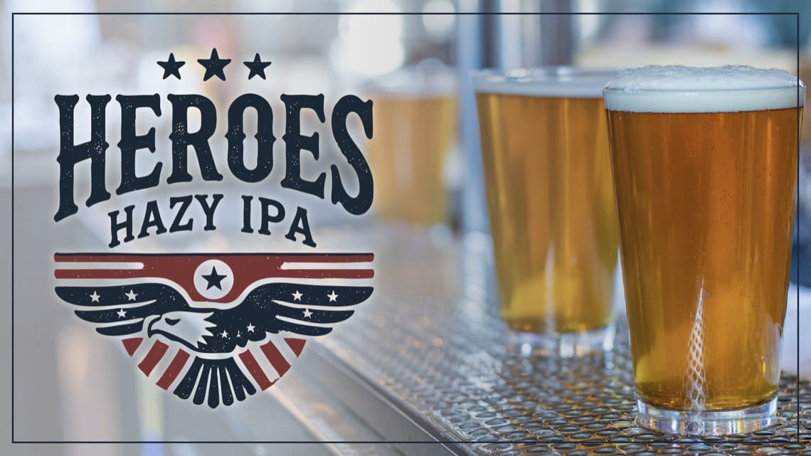 Heroes Hazy IPA- Benefiting Soldiers' Angels